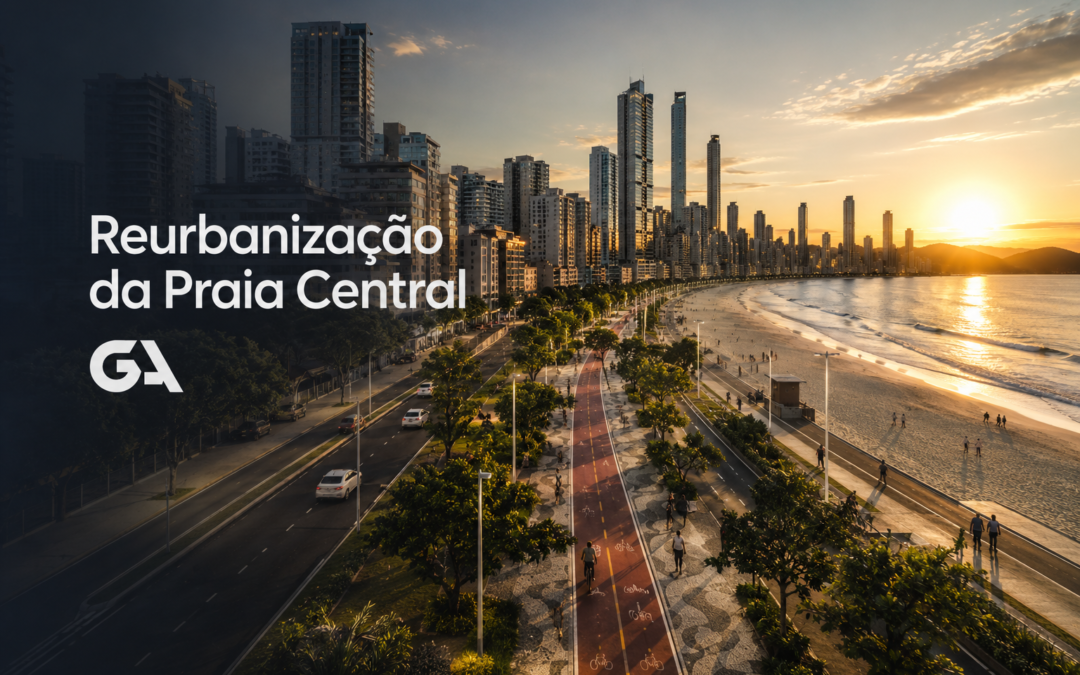 Reurbanização da Praia Central: o que muda para quem mora ou investe em Balneário Camboriú?