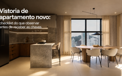 Vistoria de apartamento novo: checklist do que observar antes de receber as chaves